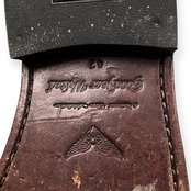 leather ウイングチップ レザー ブーツ サイズ 42 /ブラウン/本革/Goodyear Welted/約26.5cm~27.0cm程度