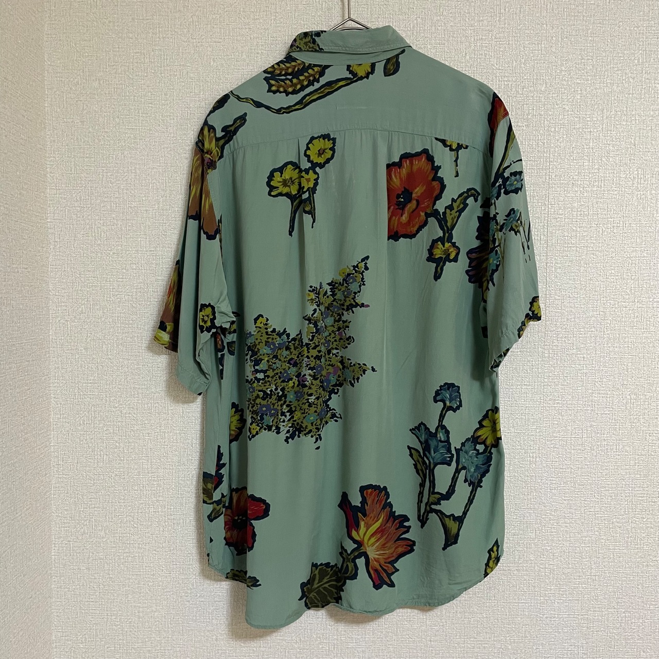 西ドイツ製　BERTONE  総柄シャツ