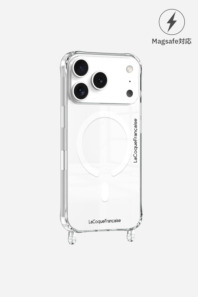 IPHONE 17 PRO クリアケース リング付き