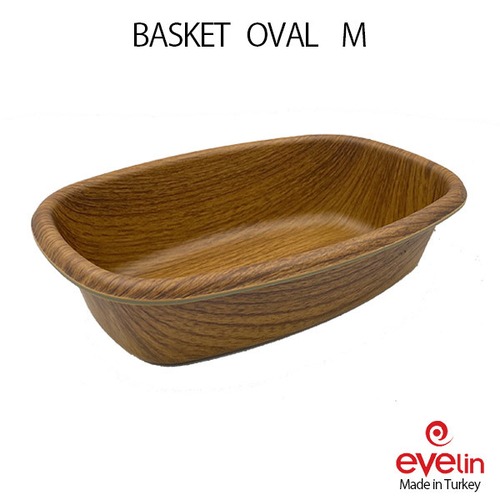 evelin BASKET OVAL M エヴリン バスケット オーバル KITCHEN WARE 食器 アウトドア made in Turkey
