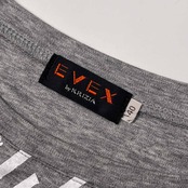 EVEX by KRIZIA エヴェックス バイ クリッツィア 重ね着風 デザイン 半袖 Tシャツ カットソー 40/グレー レディース 三陽商会