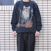 wolf print sweat