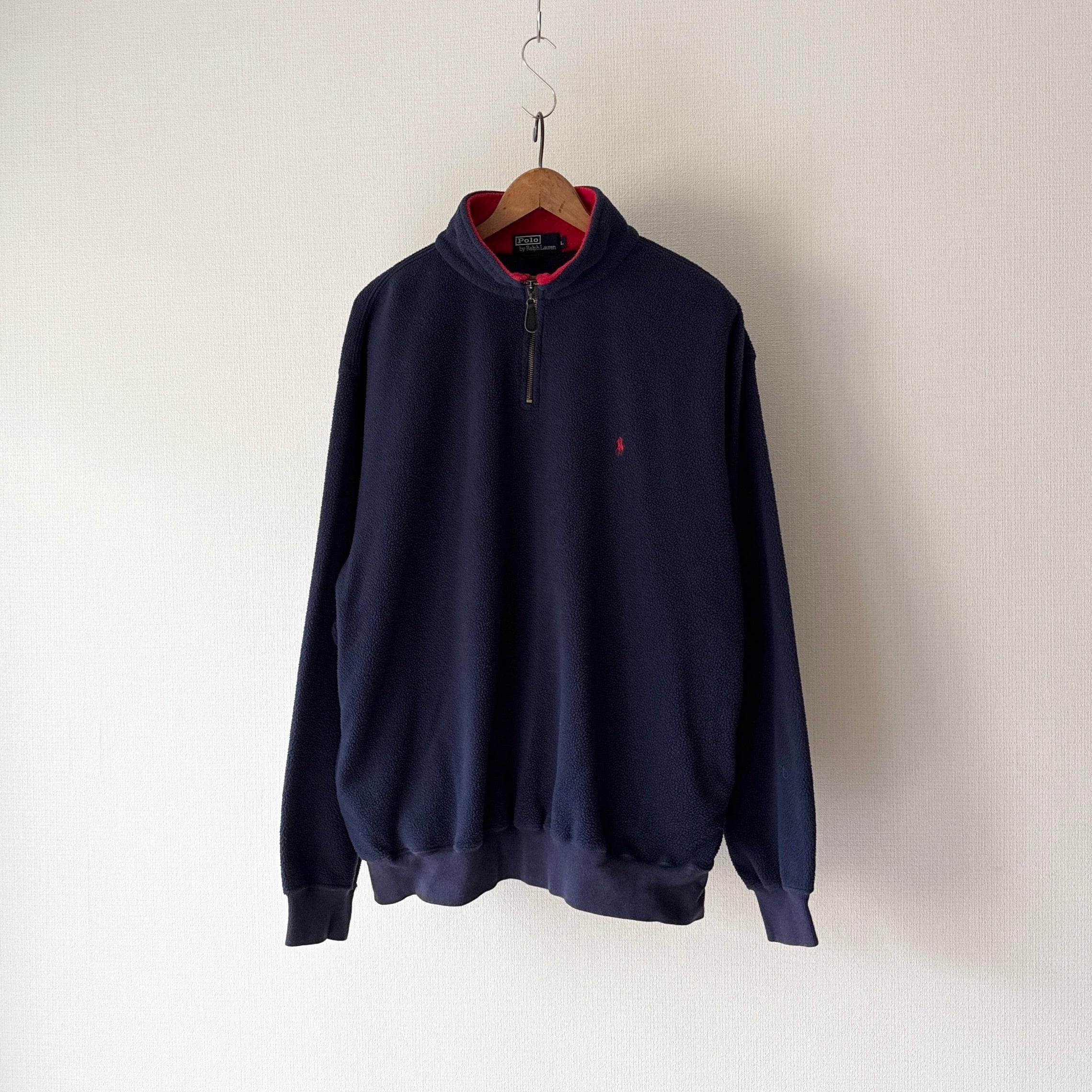 90's Polo by Ralph Lauren Half Zip Fleece Pullover ポロ ラルフ