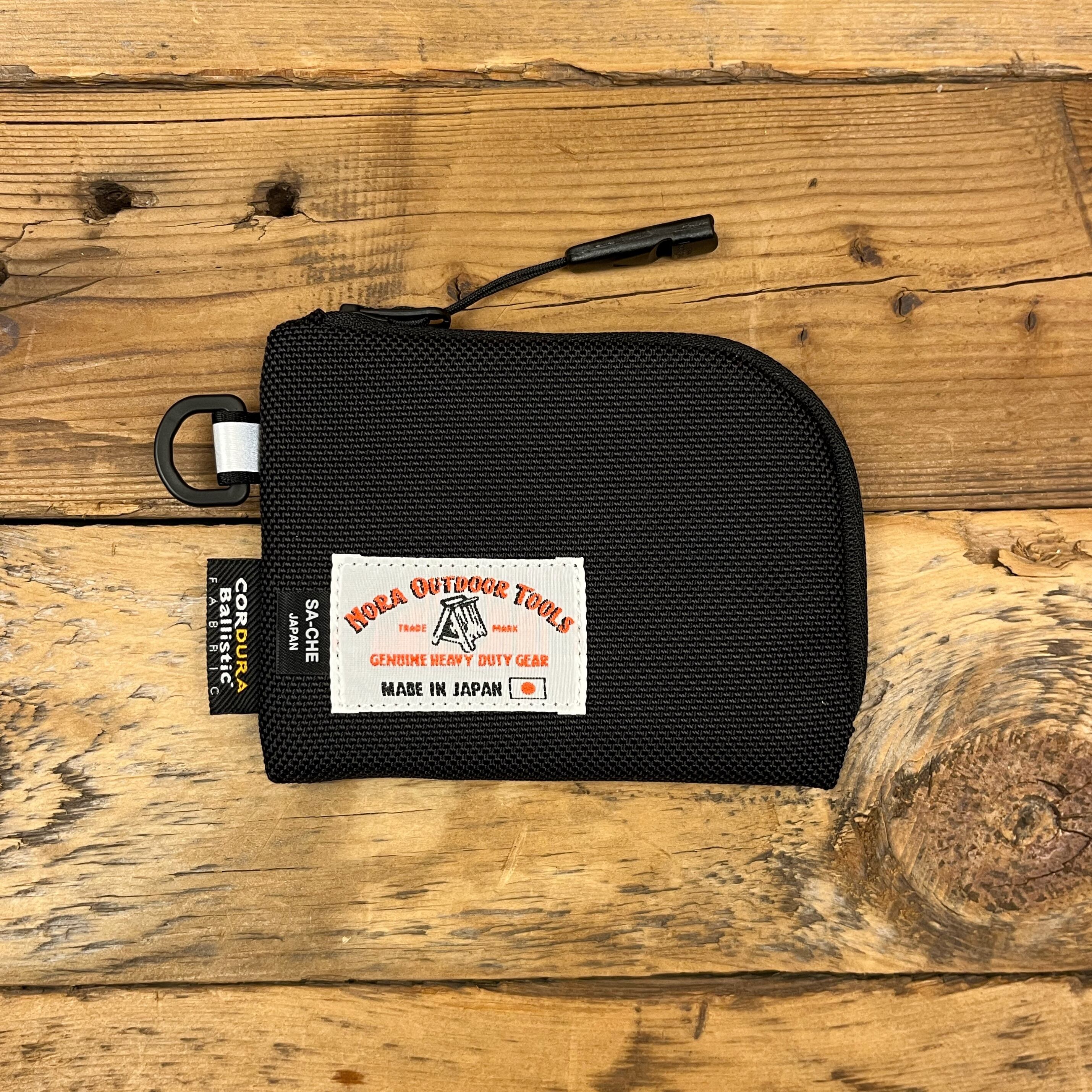 防弾チョッキ素材の極厚ミニ財布「野レット」1680Dバリスティック