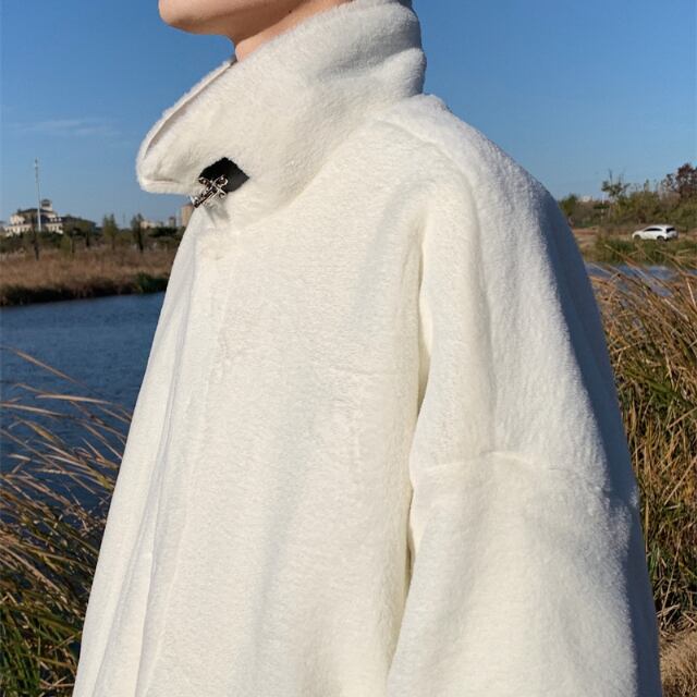 予約販売】レザージャケット アウター リバーシブル ショート丈 裏ボア