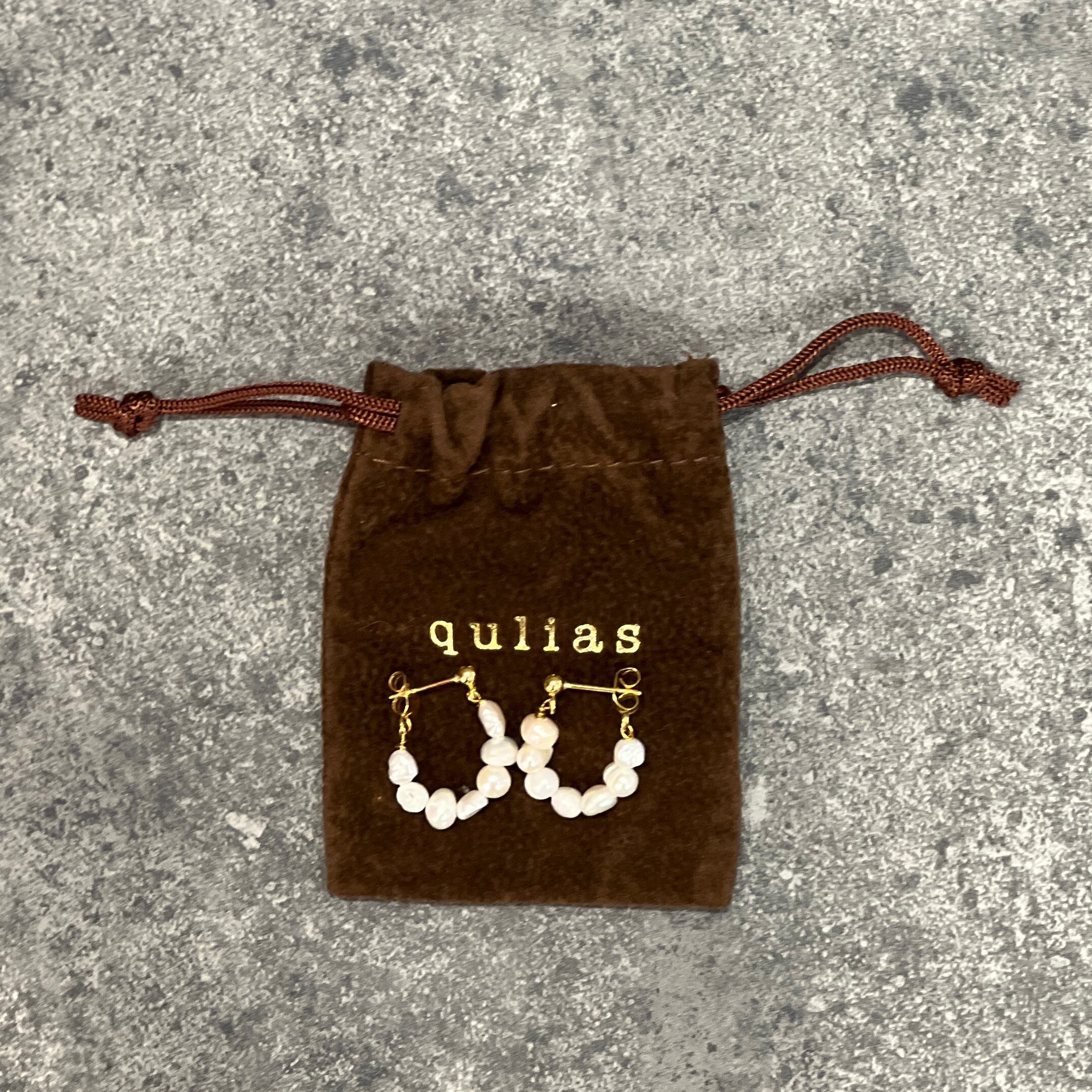 qulias pearlフープ ピアス | Dear Okinawa,
