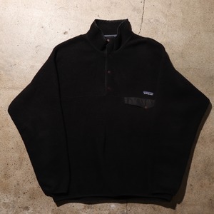 美品 L 01年 黒 シンチラ スナップT patagonia パタゴニア snap-t synchilla フリース