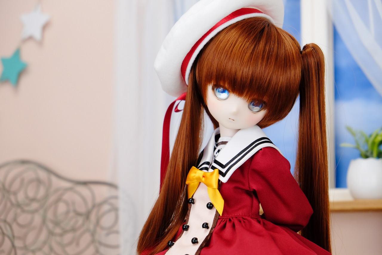 MDD / KUMAKO【私立ナナイロ学園・中等部制服（赤）】【Private Nanairo Junior High School - Uniforms (Red color) 】 - 8