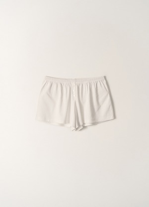 [NOTHING WRITTEN] Mari relaxed shorts (White) 正規品 韓国ブランド 韓国通販 韓国代行 韓国ファッション ナッシングリトゥン 日本 店舗