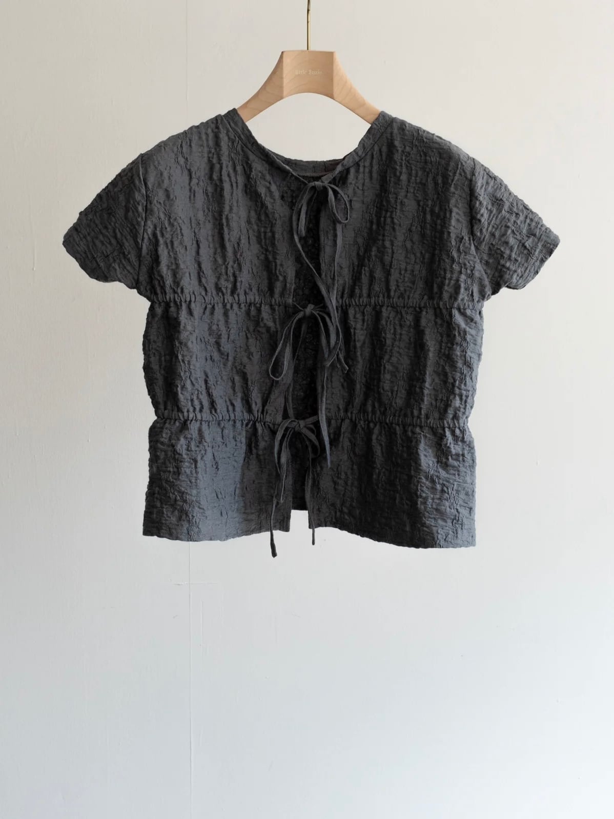 2025ss little suzie 2WAYトップス リトルスージー Little Suzie リトル スージー / トップス / Organic Cotton Wrinkle