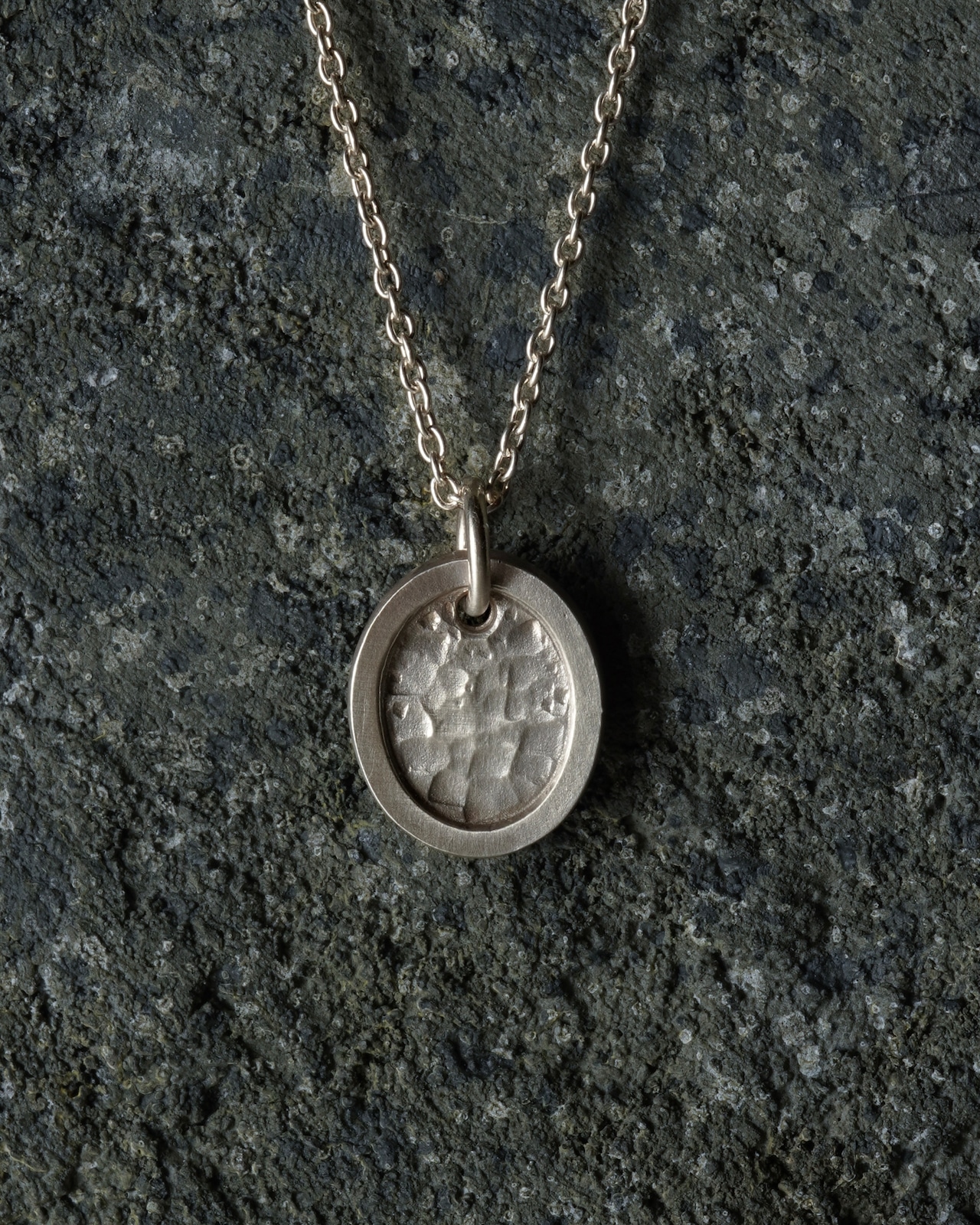 miror top necklace (silver925)