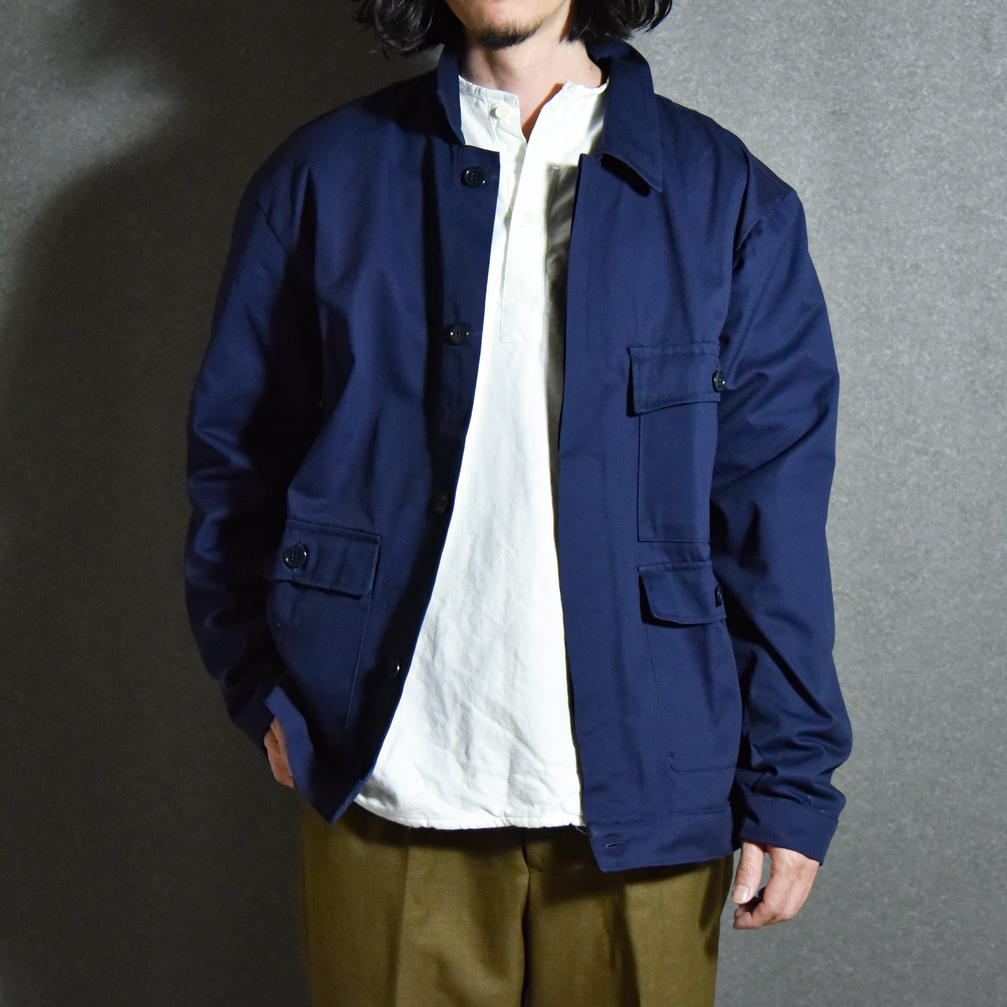 DEAD STOCK】Italian Army Work Jacket イタリア軍 ワークジャケット