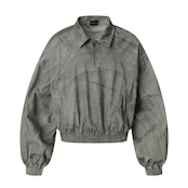 VINTAGE ストリート 汚れ加工ハーフジップ ジャケット T1855