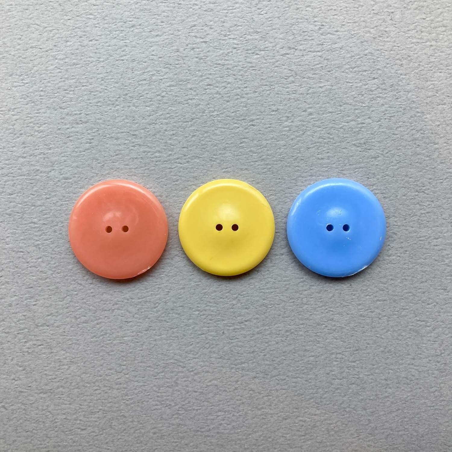2穴縄模様縁フランスヴィンテージボタン（22mm） | Dua-アクセサリー