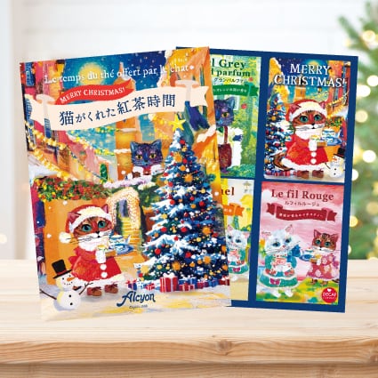 クリスマス限定紅茶BOX❆【人気フレーバー4種入り Book型ギフト】