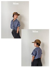 【取寄/韓国直送】MINIMAL 26/SM 半袖チェックシャツ
