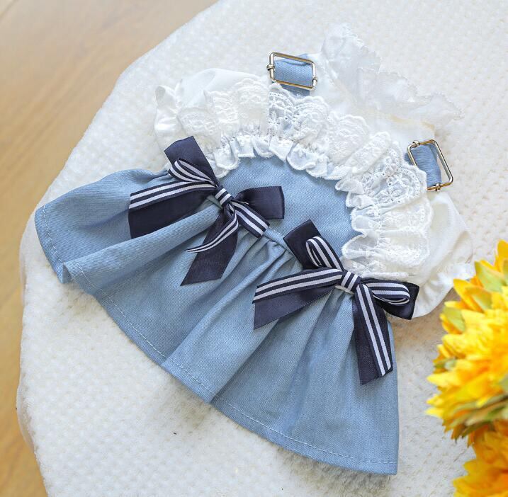 《即納》№3102239 デニム重ね着ワンピース