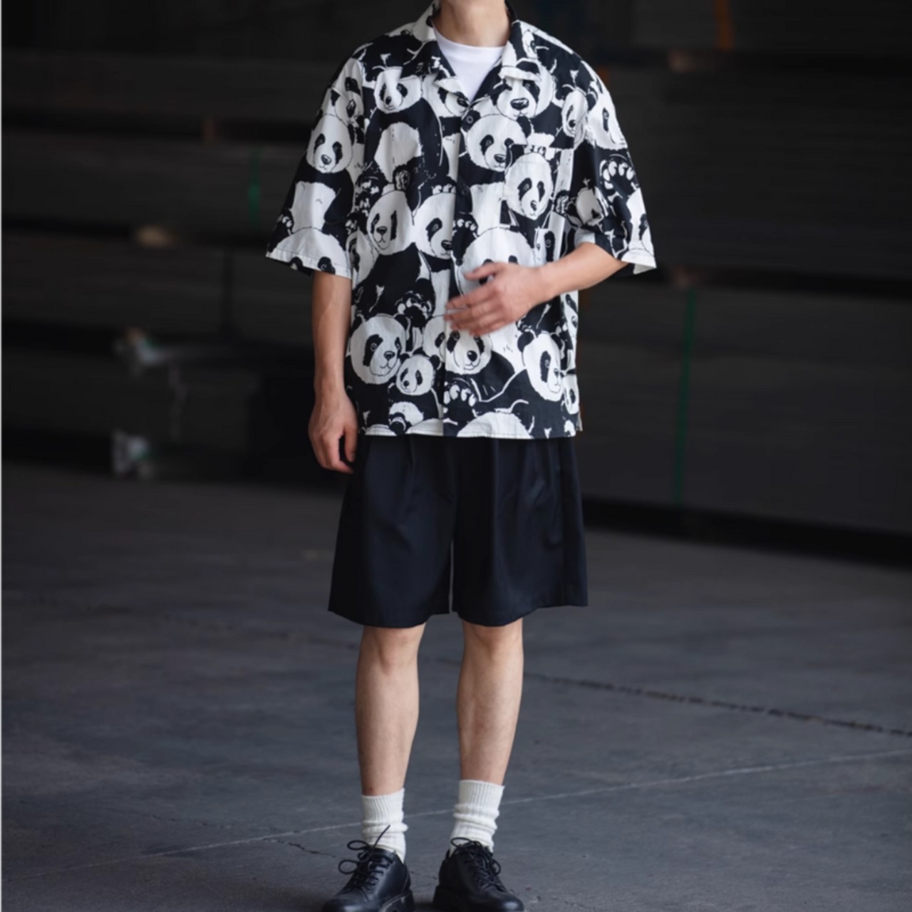 きれいめカジュアルショーツ　0701