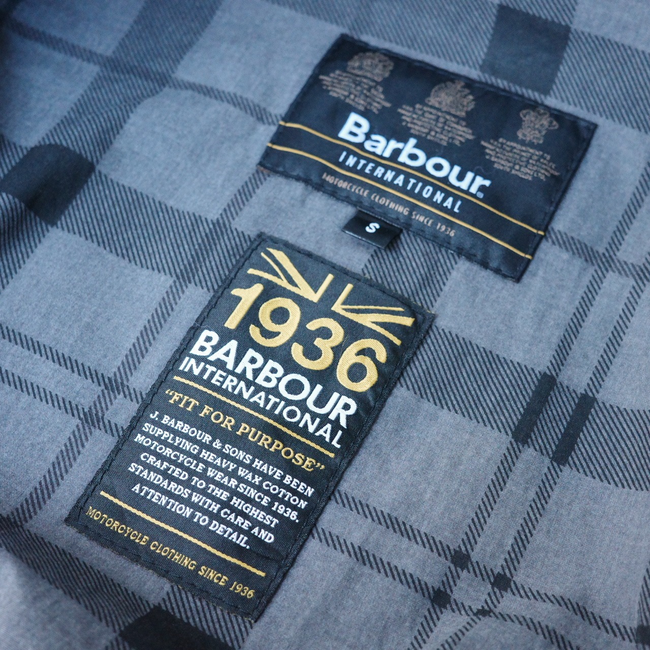 Barbour INTERNATIONAL Short length jacket | nola
