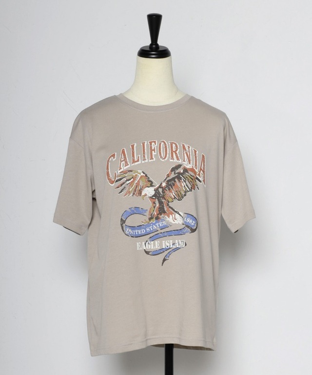 イーグルヴィンテージプリントTシャツ