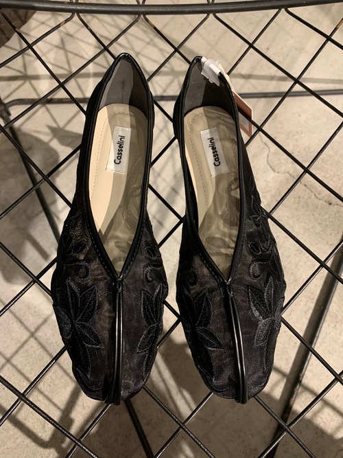 CASSELINI　tulle shoes (BLACK)