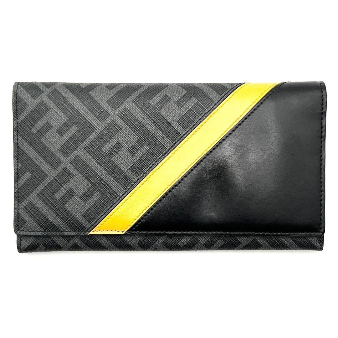 定価9万】フェンディ FENDI メンズ 財布 長財布 コンチネンタル