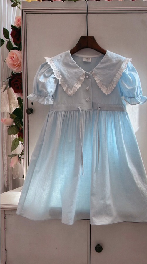 【即納】<EugenieCandies>  Blue kimberley dress(XL/2XL)