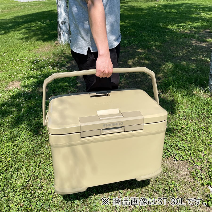 シマノICE BOX22ℓ専用ウッドスタンド シマノ アイスボックス SHIMANO ICEBOX ST サンドベージュ 22L