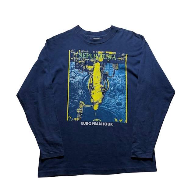 vintage 1993’s SEPULTURA long sleeves music tee “Chaos A.D.”