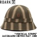 【送料無料】バケットハット 帽子 ジャガード THE ROARK REVIVAL ロアークリバイバル VERTICAL STRIPE JACQUARD METRO HAT -MID RHJ1124-ARM 日本代理店正規品