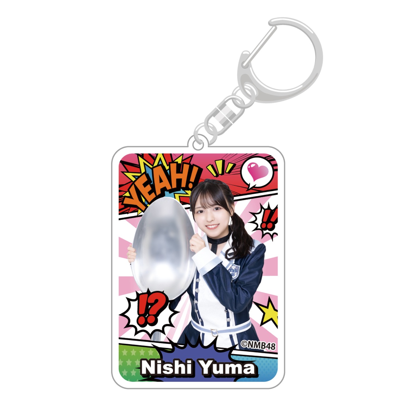 NMB48×PIZZERIA 8 good spoon コラボ限定 アクリルキーホルダー（teamM）ブラインドパッケージ