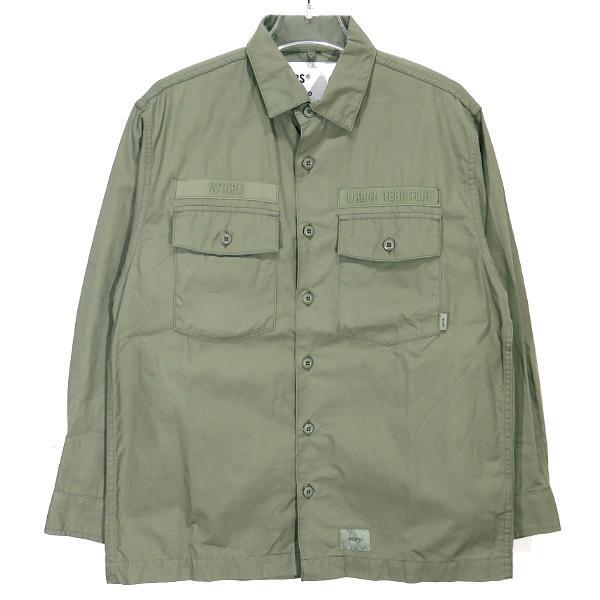 WTAPS 22AW CBW/LS/COTTON.POPLIN 222BRDT-SHM01 サイズ01(S) ダブル ...