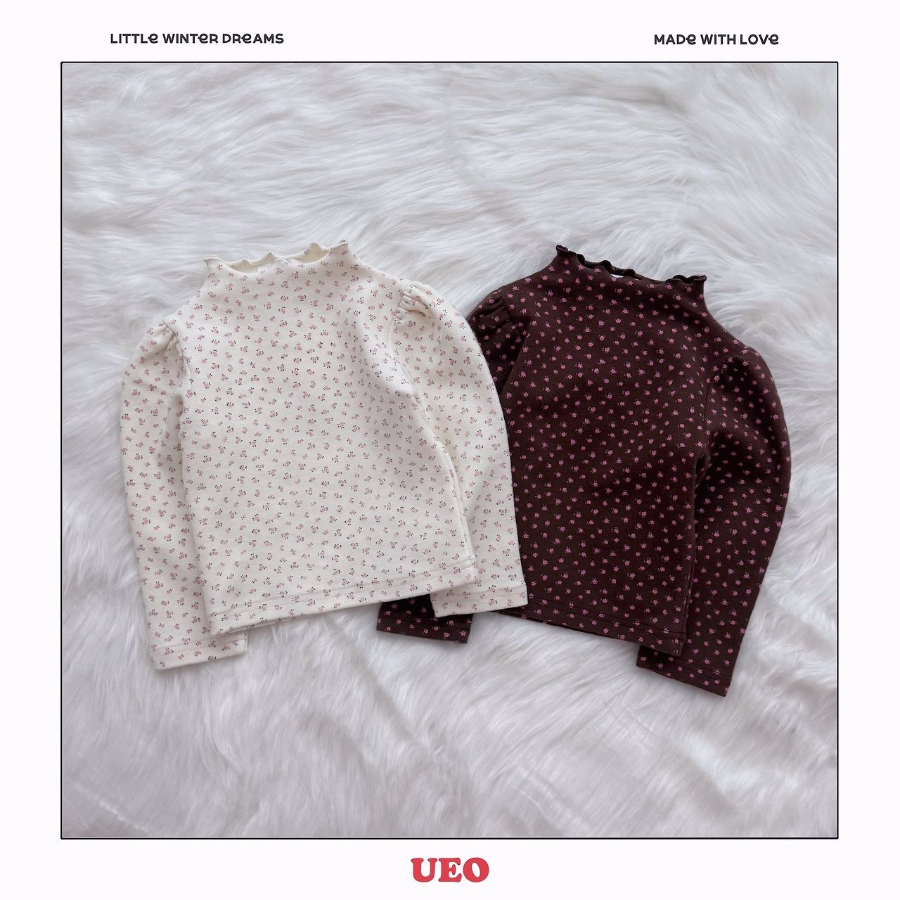 UEO［取寄］flory puff tee 26winter