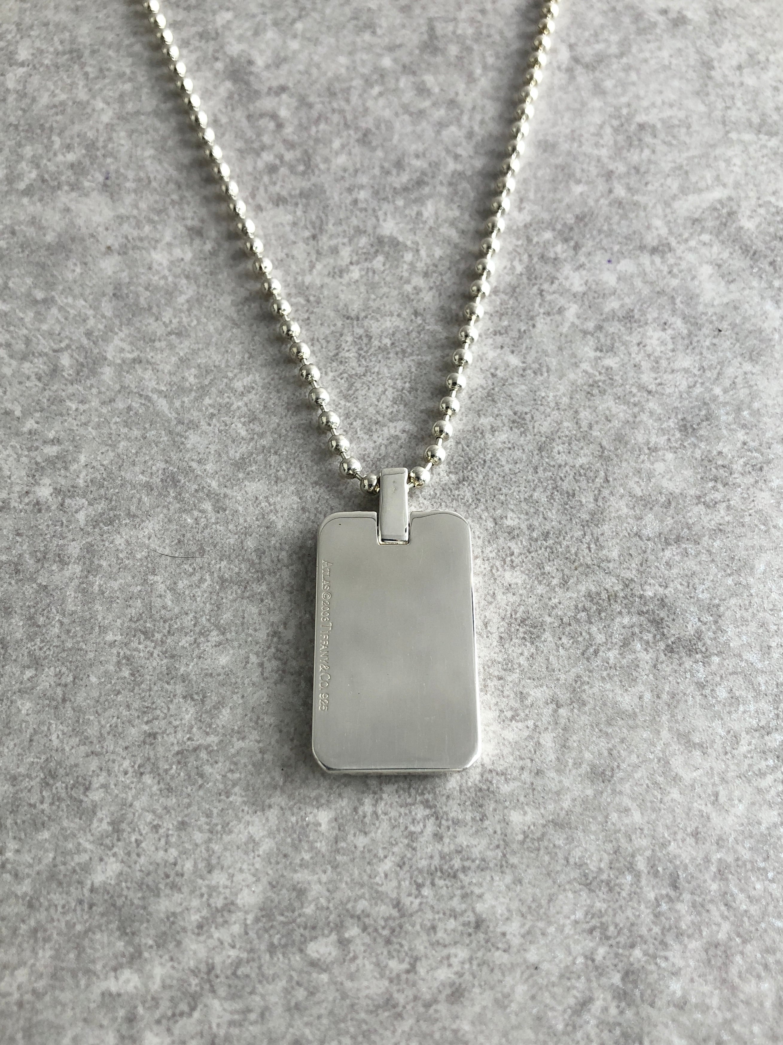 Tiffany & Co. ティファニー ネックレス シルバー アトラス 925
