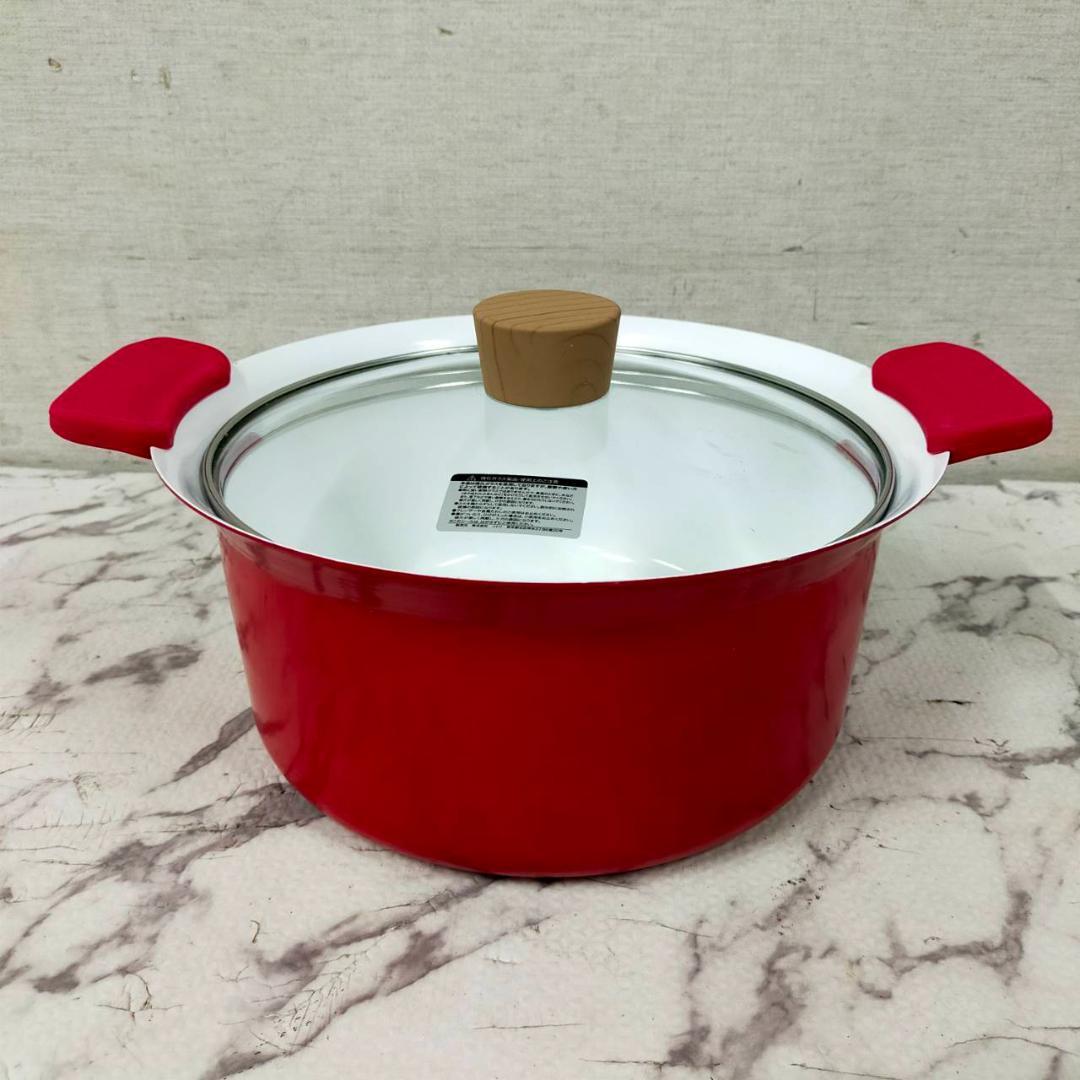 【在庫限り】ラティーヌ　両手鍋　20cm レトロ　希少　匿名配送 楽天市場】16cm ホーロー鍋 両手鍋 深型 ふた付き IH対応 ガス火 花柄