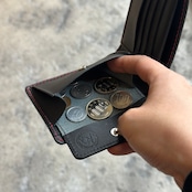 【限定商品】ビルフォールド サンタフェ エレファント(レッド)