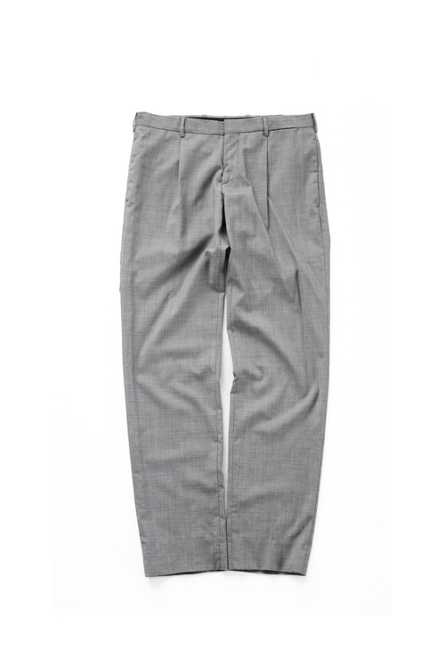 [Mid 2000's] "PRADA" Single-Tuck Wool Trousers (Designed by Miuccia Prada)