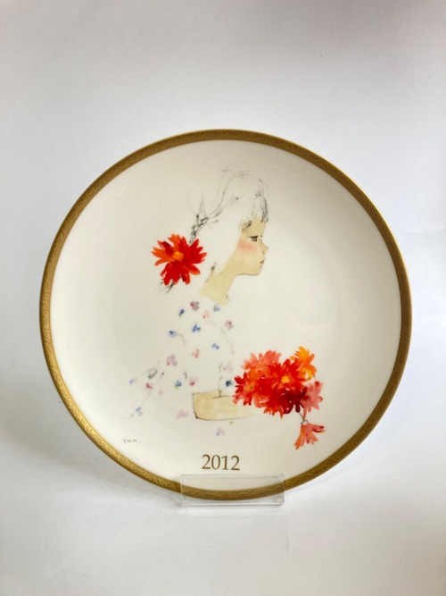 【イヤーズプレート】いわさきちひろ 2012年 ナルミ