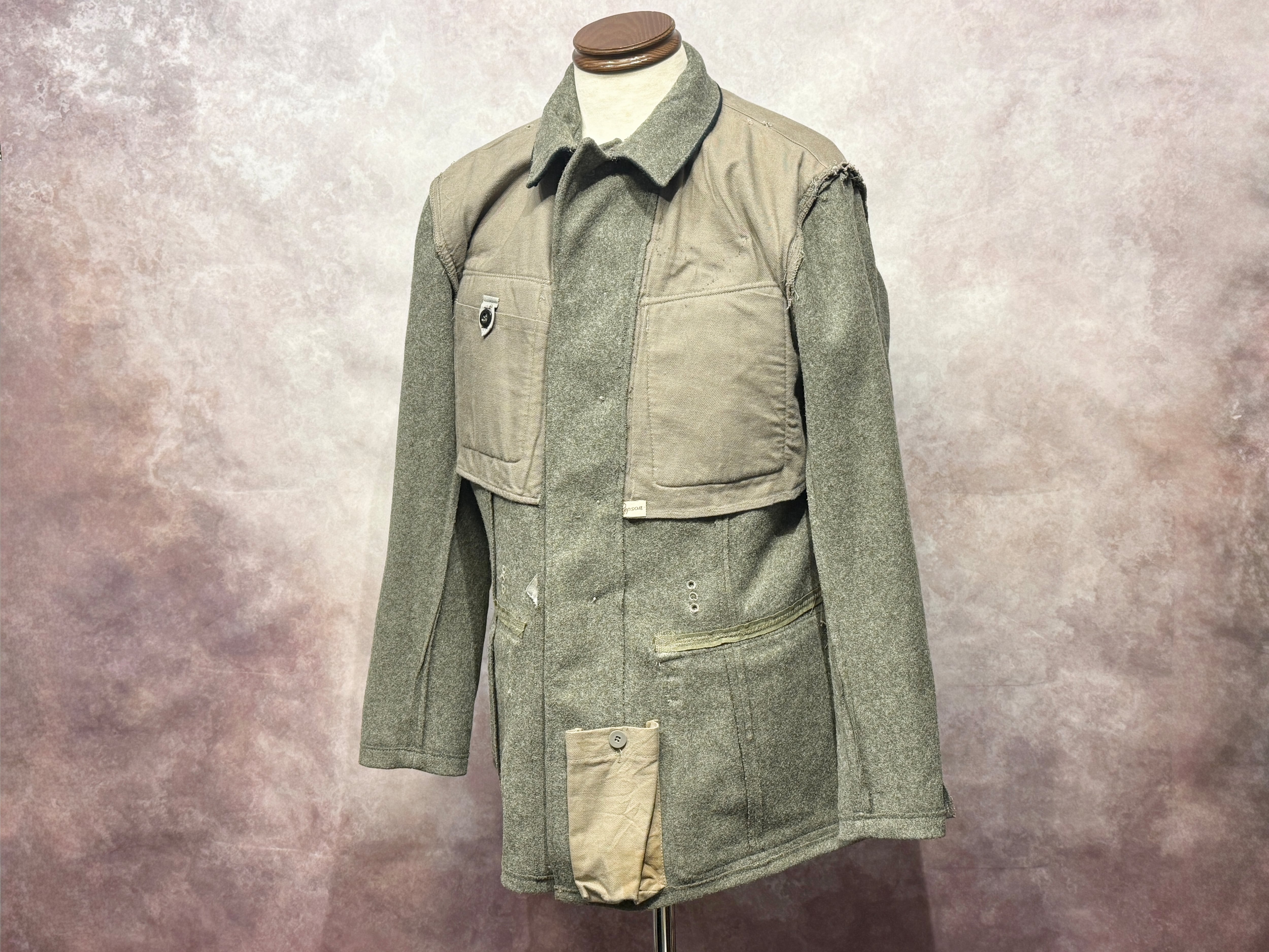 (Eichenbaum Militaria) ドイツ軍 M36野戦服セット USED】WWIIドイツ軍 M36野戦服 映画衣装・SS XL | アイヘンバウム