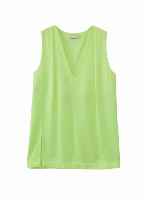 Slip top  / yellow green / S15TP02