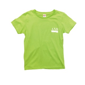 OKAWARA KENTARO A.N.D. LOGO REWORK GIRLS S/S TSHIRTS