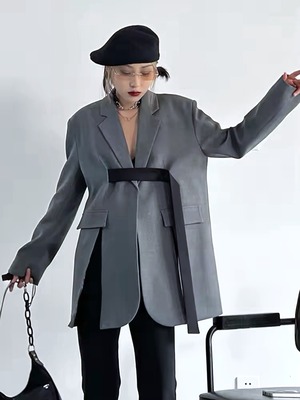 front belt jacket