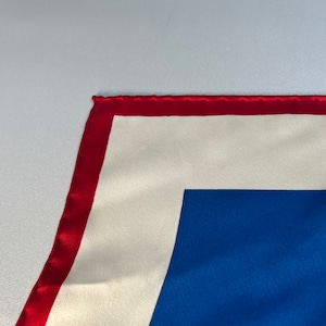 CHANEL シャネル  スカーフ ブルー A-10689