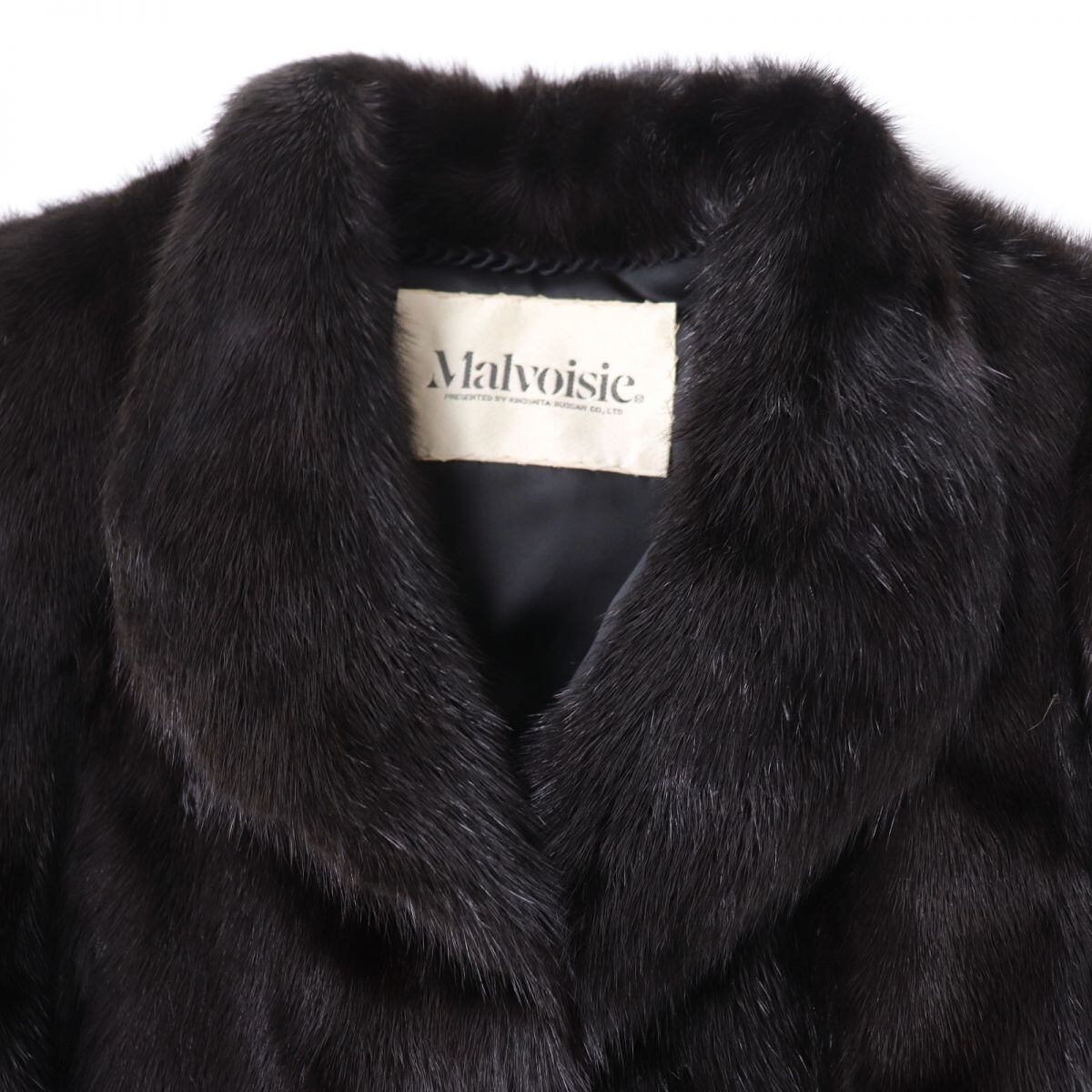 極美品☆Malvoisie マルボワジー MINK ミンク 本毛皮コート