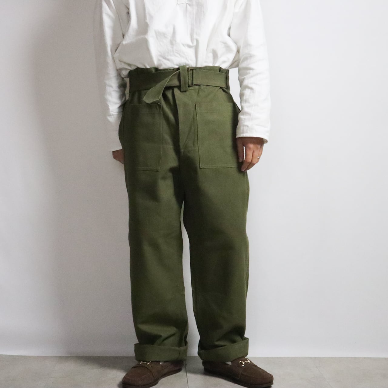 DEAD STOCK】French Army M-35 Motorcycle Pants フランス軍 M35 ...