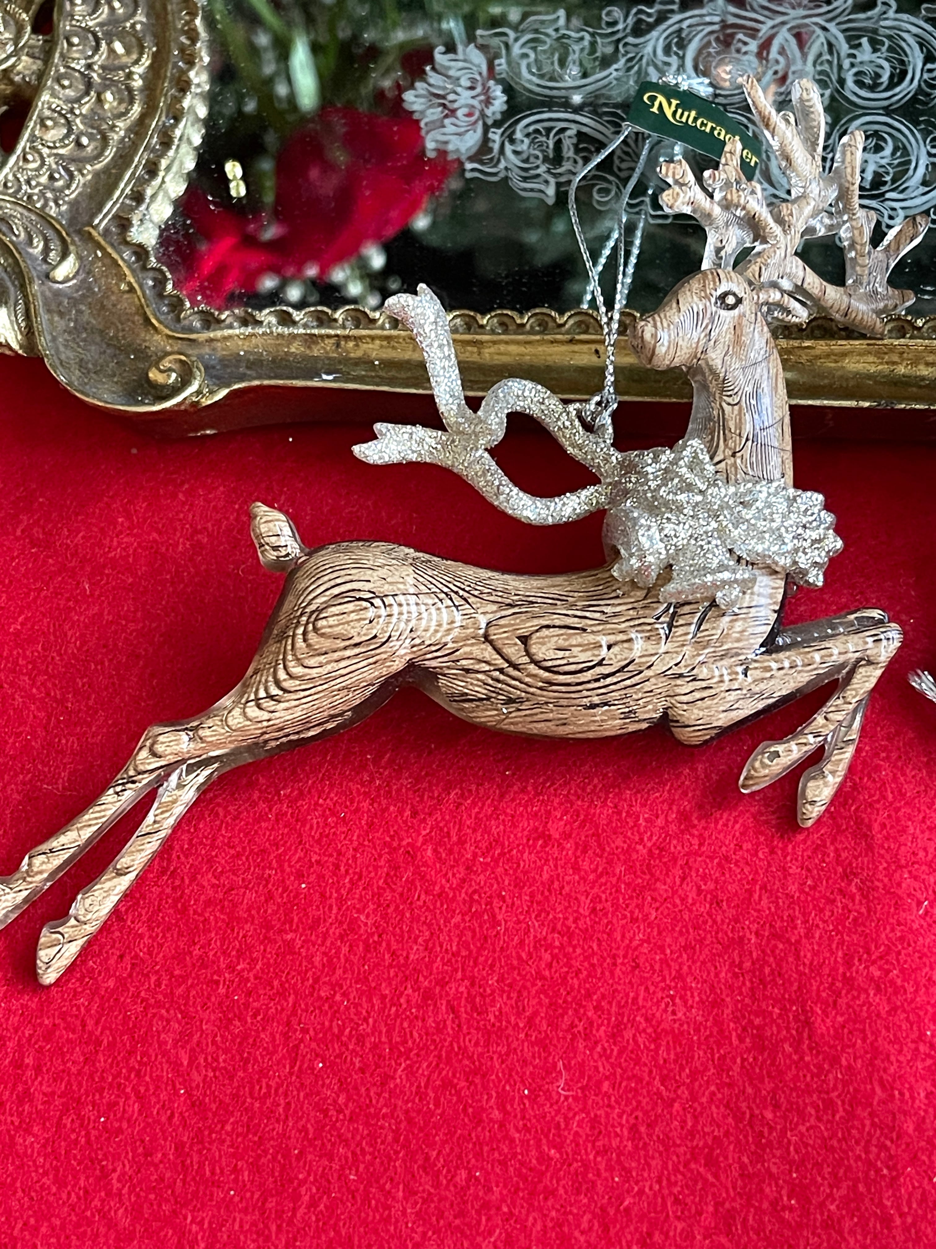 ◇トナカイ◇跳ねるトナカイ◇◇オーナメント◇買い付け品◇◇◇英国