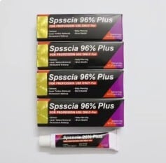 Spsscia 96%(マイルド) プラスタトゥークリーム5本x10g アートメイク前