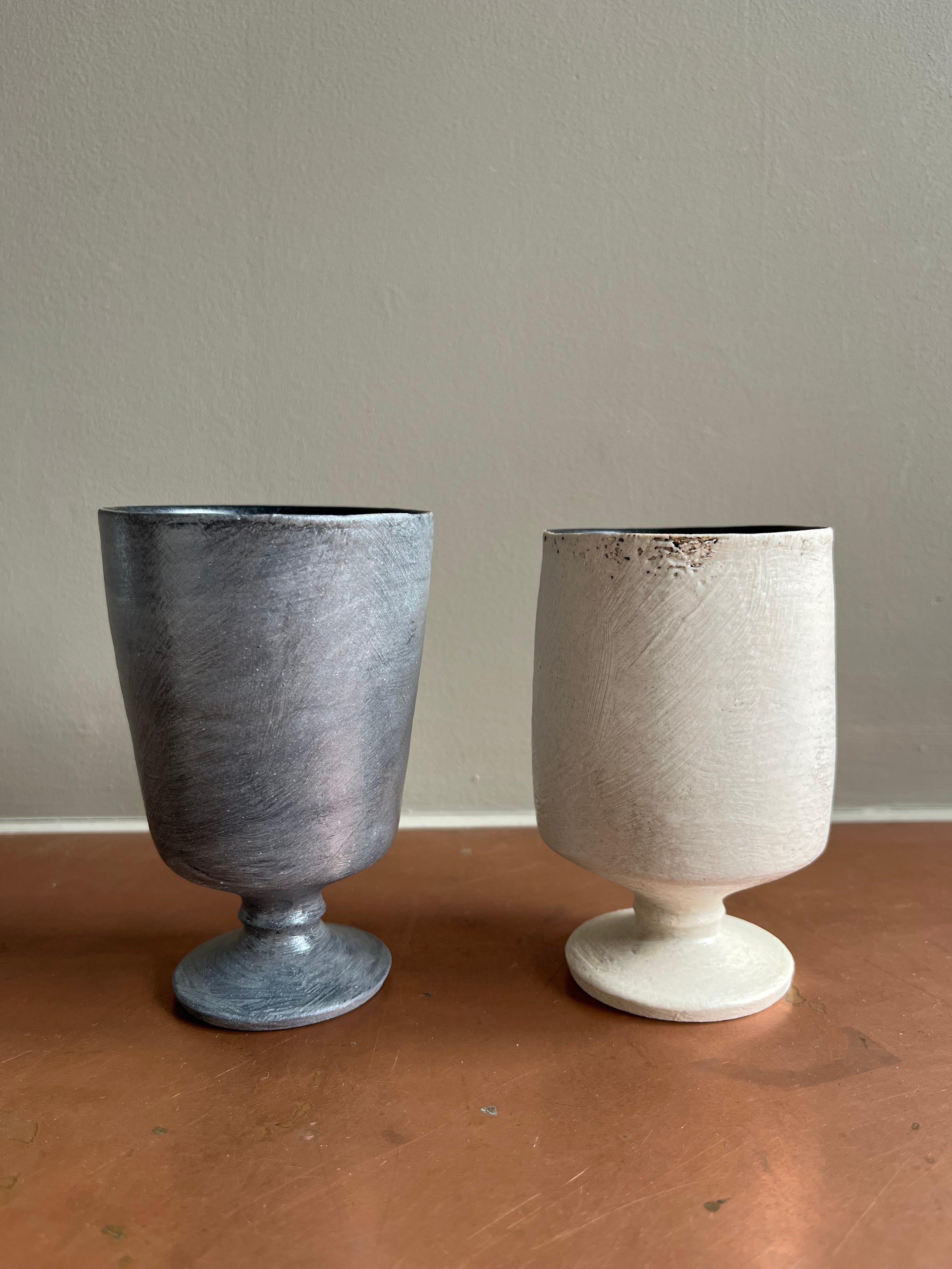 髙野友美 ゴブレット(中黒) | DE'COR