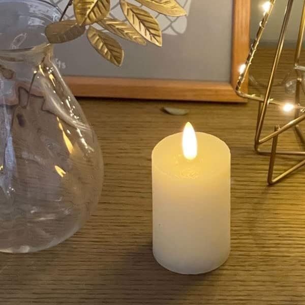 shesay LEDライト キャンドル シリンダー 10cm ろうそく 107956