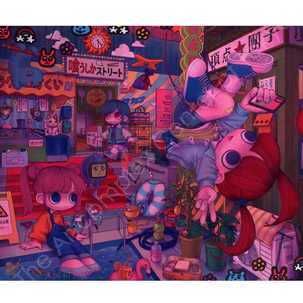 吉田有花「街の隙間 空中ブランコ」